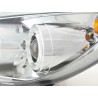 Headlight set Peugeot 307 01 06 chrome