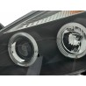 Headlight set Renault Clio Type R 05 08 black