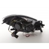 Headlight set Renault Clio type R 05 chrome for right hand drive