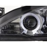 Headlight set Renault Megane 1 3 5 door 99 02 chrome