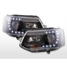 Headlight set Daylight LED daytime running lights VW Bus T5 from 2009 black