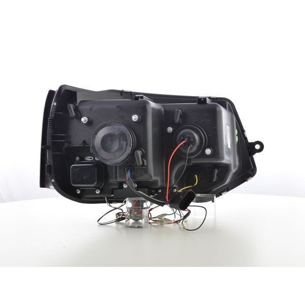 Headlight set Daylight LED daytime running lights VW Bus T5 from 2009 black