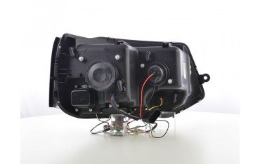 Headlight set Daylight LED daytime running lights VW Bus T5 from 2009 black