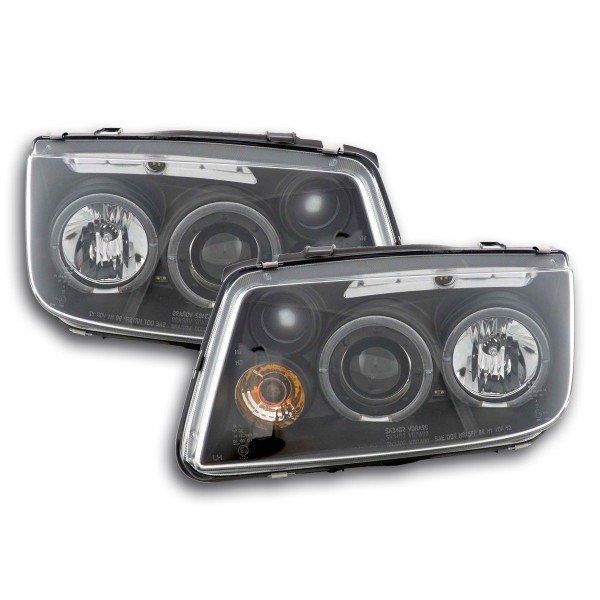 Headlight set VW Bora type 1J 98 05 black