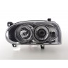 Headlight set VW Golf 3 type 1HXO 1 EXO 91 97 chrome