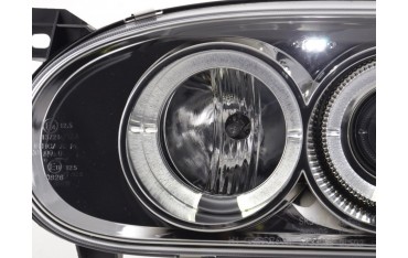 Headlight set VW Golf 3 type 1HXO 1 EXO 91 97 chrome