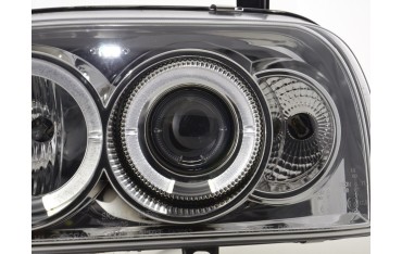 Headlight set VW Golf 3 type 1HXO 1 EXO 91 97 chrome