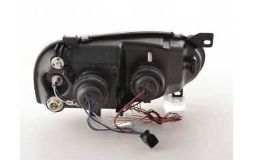 Headlight set VW Golf 3 type 1HXO 1 EXO 91 97 chrome