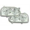 Headlights Powerlook VW Golf 3 type 1HXO 1 EXO 91 97 chrome