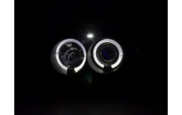 Headlight set VW Golf 3 type 1HXO 1 EXO 91 97 black