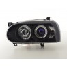 Headlight set VW Golf 3 type 1HXO 1 EXO 91 97 black