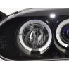 Headlight set VW Golf 3 type 1HXO 1 EXO 91 97 black