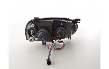 Headlight set VW Golf 3 type 1HXO 1 EXO 91 97 black