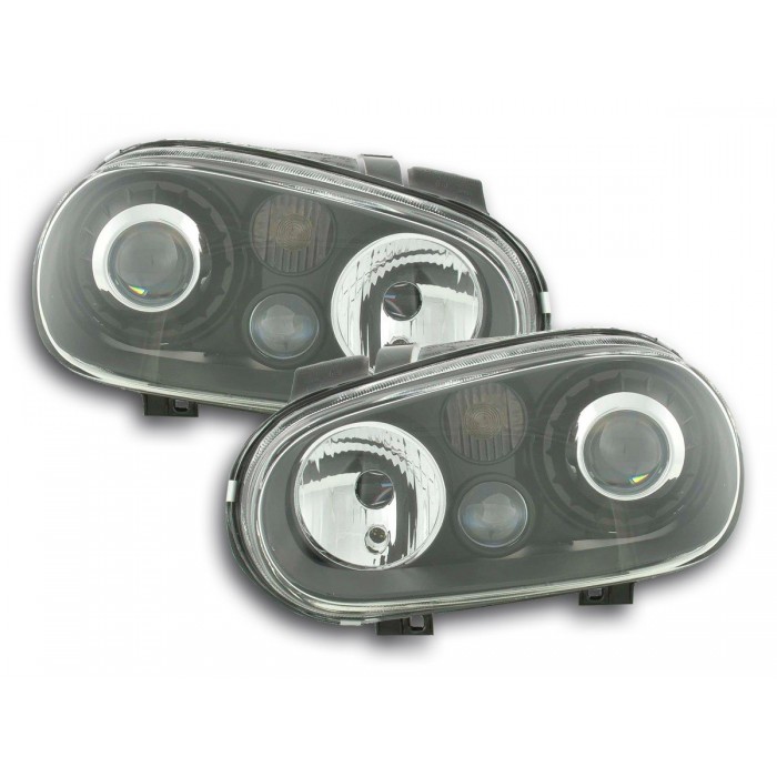 Headlight set VW Golf 4 type 1J 98 03 black