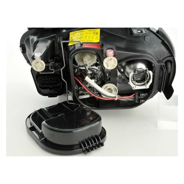 Headlight set VW Golf 4 type 1J 98 03 black