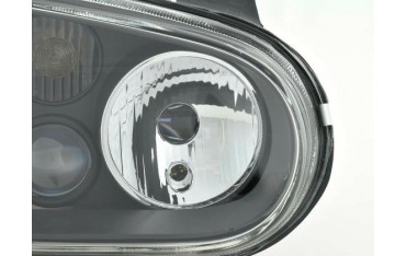 Headlight set VW Golf 4 type 1J 98 03 black