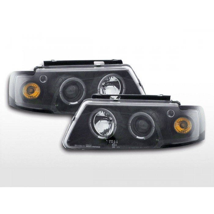 Headlight set VW Passat type 3B 97 00 black