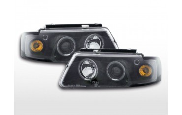 Headlight set VW Passat type 3B 97 00 black