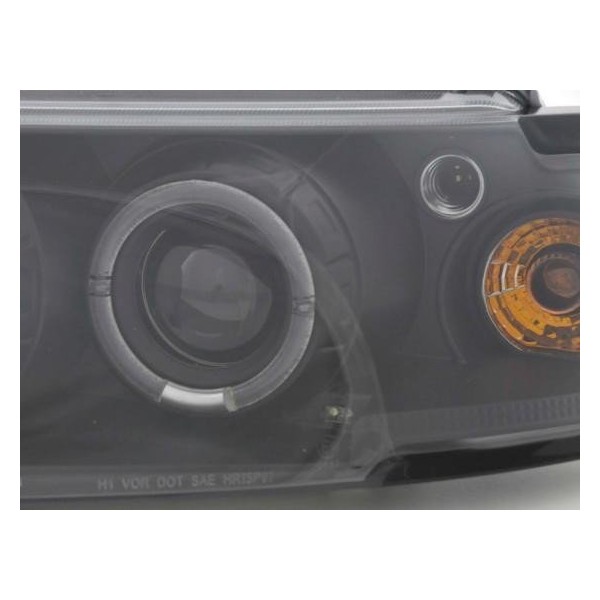 Headlight set VW Passat type 3B 97 00 black