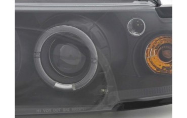 Headlight set VW Passat type 3B 97 00 black