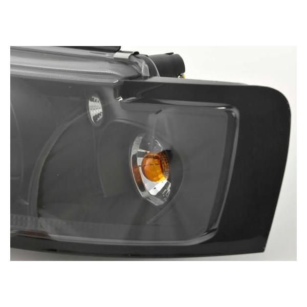 Headlight set VW Passat type 3B 97 00 black