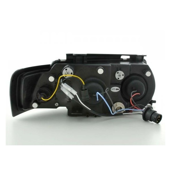 Headlight set VW Passat type 3B 97 00 black