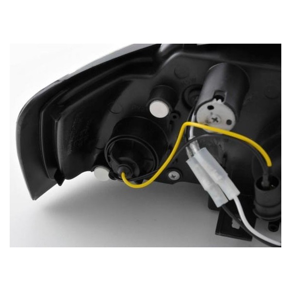 Headlight set VW Passat type 3B 97 00 black