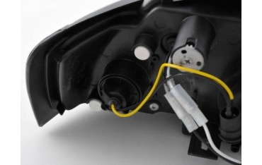 Headlight set VW Passat type 3B 97 00 black