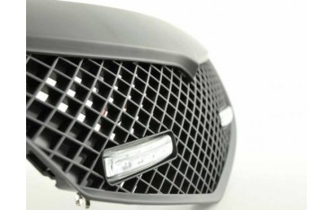 Sports grill with position light front grill Mazda 2 type DY 03 07 black