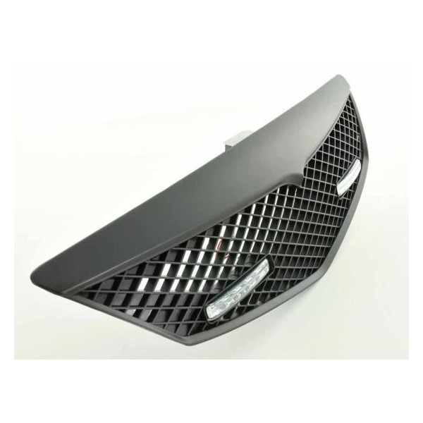 Sports grill with position light front grill Mazda 2 type DY 03 07 black