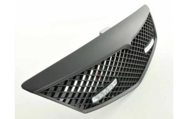 Sports grill with position light front grill Mazda 2 type DY 03 07 black
