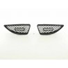 Sport grill with position light front grill Renault Megane 99 02 black