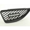 Sport grill with position light front grill Renault Megane 99 02 black
