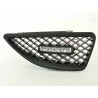 Sport grill with position light front grill Renault Megane 99 02 black