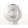 Gear knob aluminum with crystals surface chrome