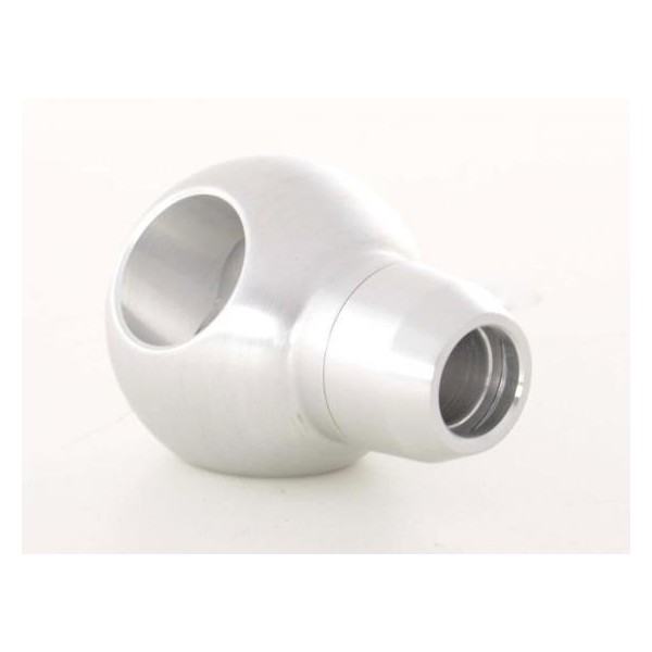 Gear knob aluminum with crystals surface chrome