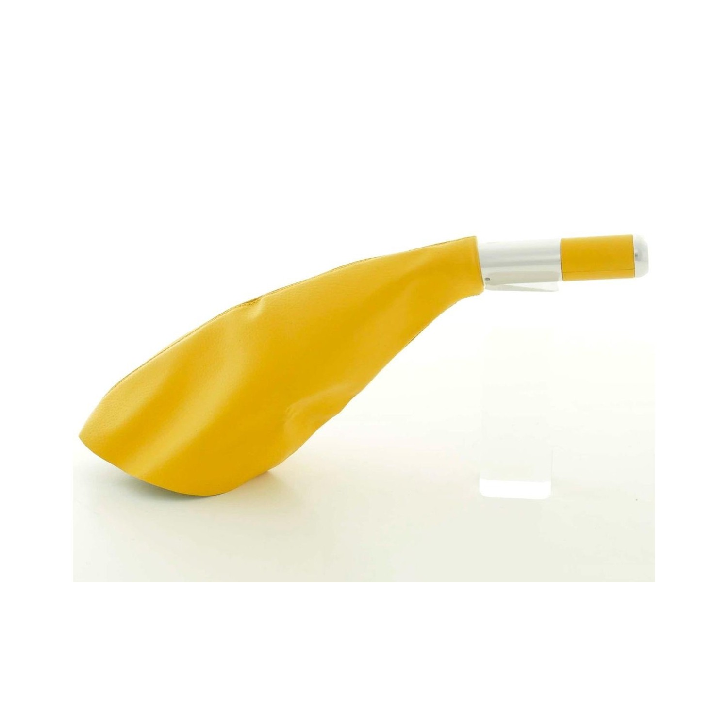 Handbrake handle design leather yellow universal yellow handbrake lever