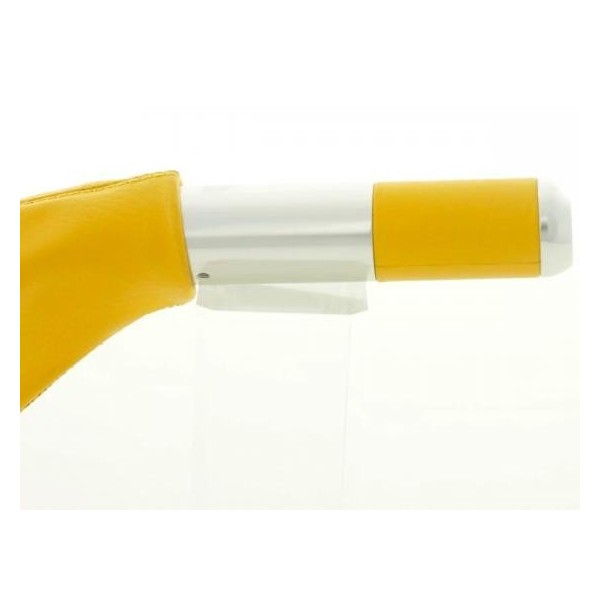 Handbrake handle design leather yellow universal yellow handbrake lever