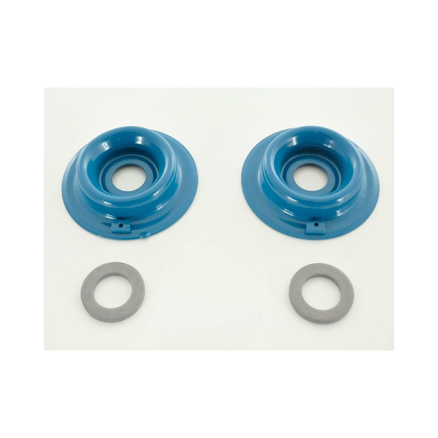 Lowering spring plate for the front axle for VW Polo type 6N