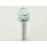 Wheel bolt M14 x 15 32mm domed silver
