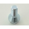 Wheel bolt individually conical collar shaft length 35mm M12x125 silver