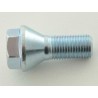 Wheel bolt individually conical collar shaft length 35mm M12x125 silver