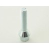 Wheel bolt individually tapered collar shaft length 39mm M12x125 silver