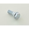 Single wheel bolt shaft length 21mm conical collar silver M12x15