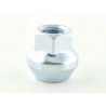 Single wheel nut length 23mm conical collar M14X15 silver