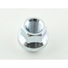 Single wheel nut length 23mm conical collar M14X15 silver