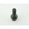 Single wheel bolt shaft length 28mm taper collar black M12x15