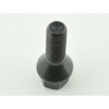 Single wheel bolt shaft length 45mm taper collar black M12x15