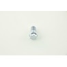 Wheel bolt set 8 pcs Shaft length 21mm conical collar silver M12x15