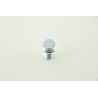 Wheel bolt set 8 pcs Shaft length 21mm conical collar silver M12x15